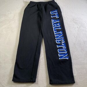 Vintage UT Arlington Mavericks Pants Mens S Black UTA NCAA JanSport Sweatpants